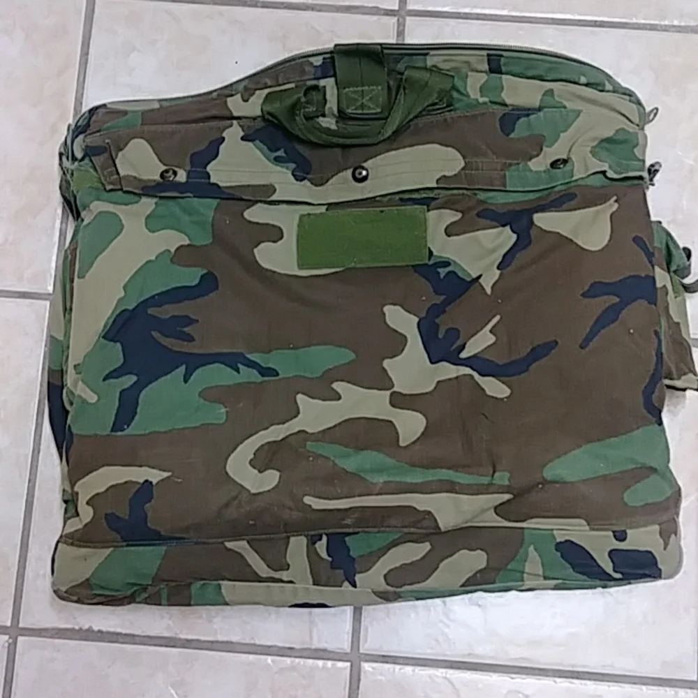 USGI padded Flight helmet bag Aircrew m81 woodland AH64 Apache Pilot Aviator